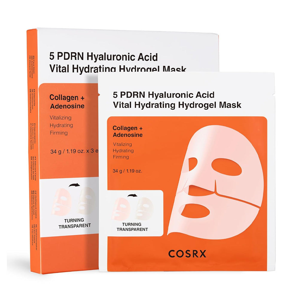Cosrx 5 PDRN Hyaluronic Acid Vital Hydrating Hydrogel Mask (Single Sheet)