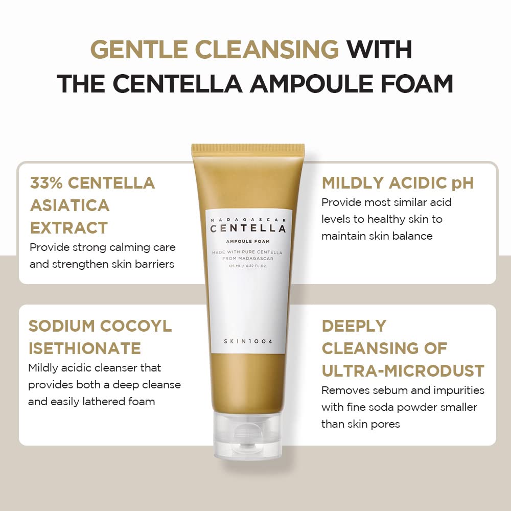 Skin 1004 Madagascar Centella Ampoule Foam 125ml