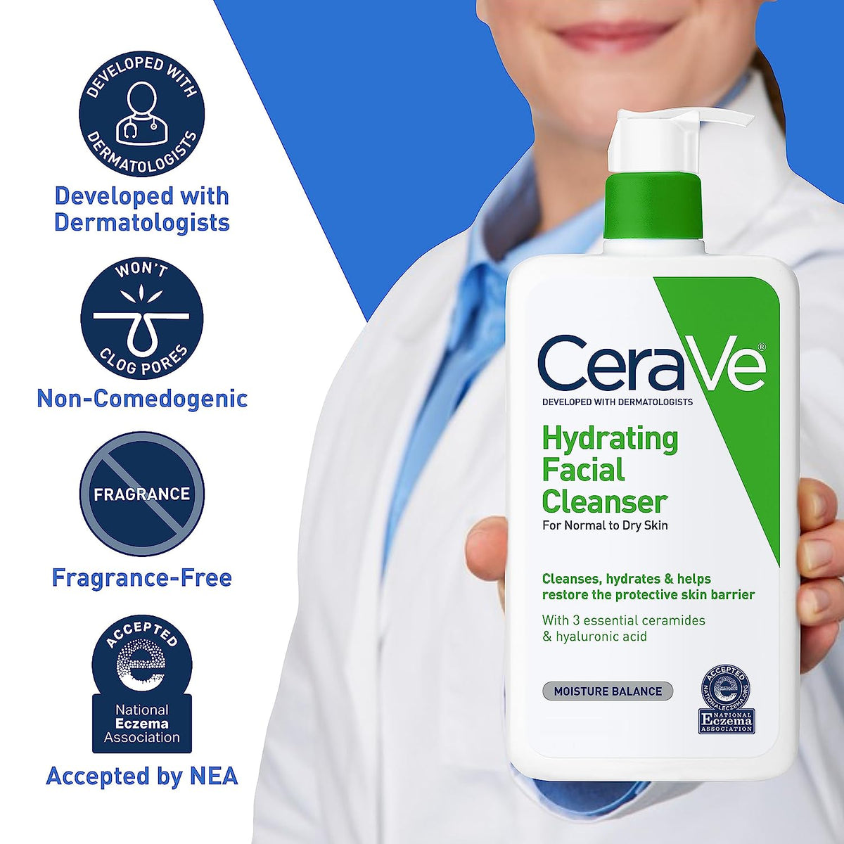 CeraVe Hydrating Facial Cleanser 355ml