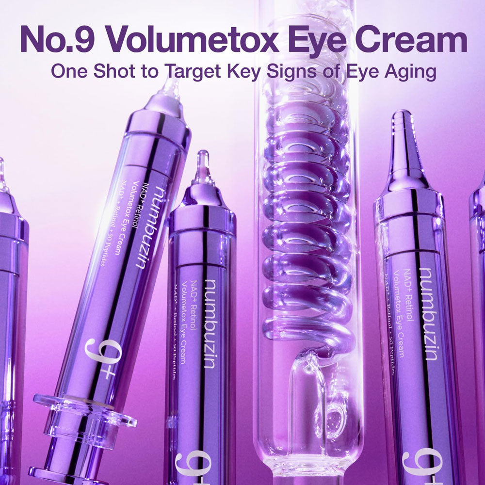Numbuzin No.9 NAD+ Retinol Volumetox Eye Cream 10ml