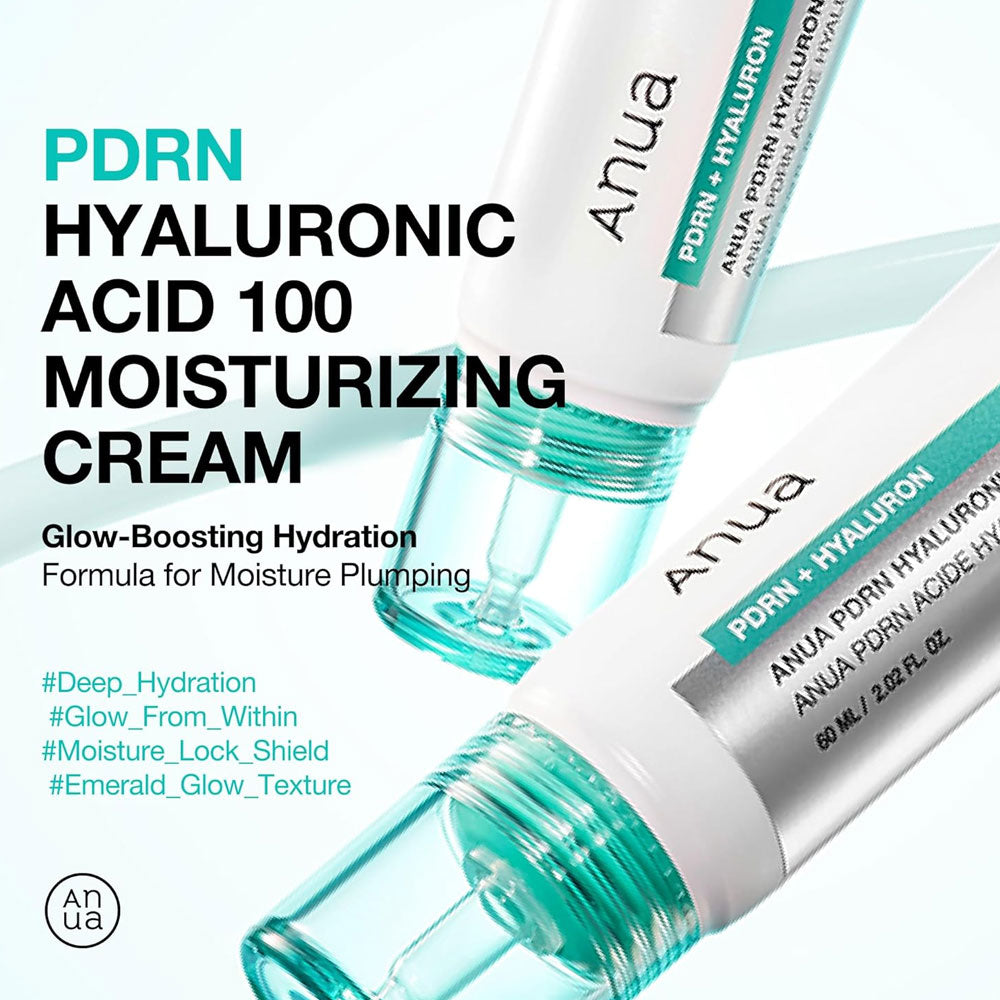 Anua PDRN Hyaluronic Acid 100 Moisturizing Cream 60ml