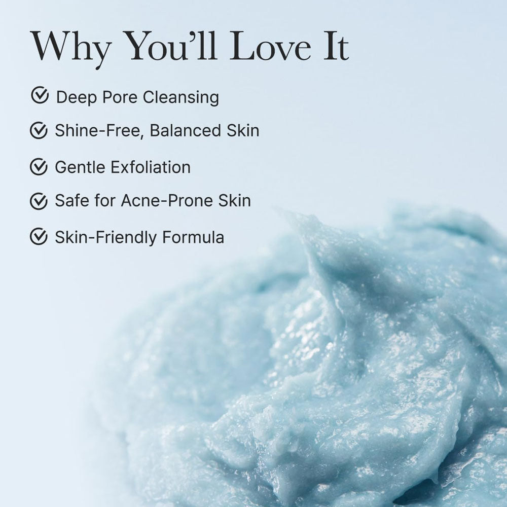 Arencia Fresh Blue Hyssop Rice Mochi Cleanser 120g