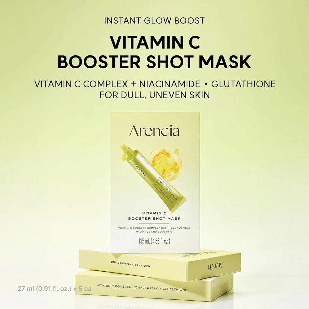 Arencia Vitamin C Booster Shot Mask (Single Sheet)