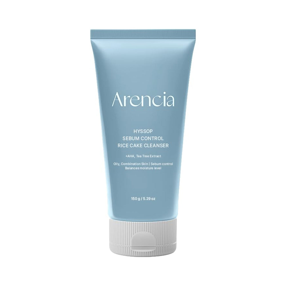 Arencia Hyssop Sebum Control Rice Cake Cleanser 150g