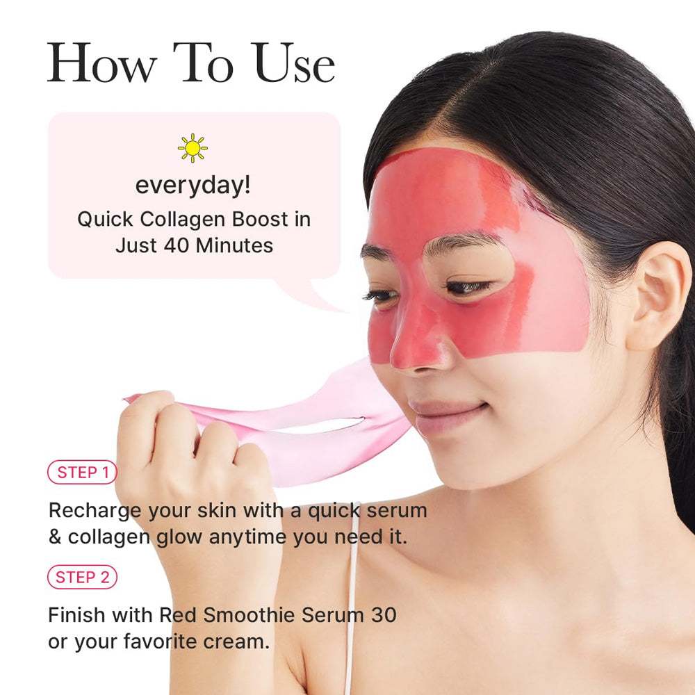 Arencia Red Collagen Jello Mask (Single Sheet)