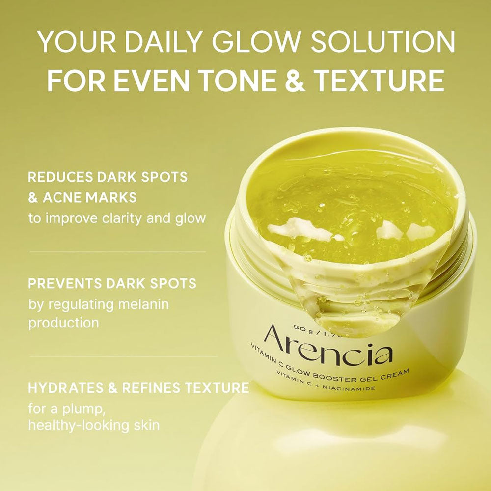 Arencia Vitamin C Glow Booster Gel Cream 50g
