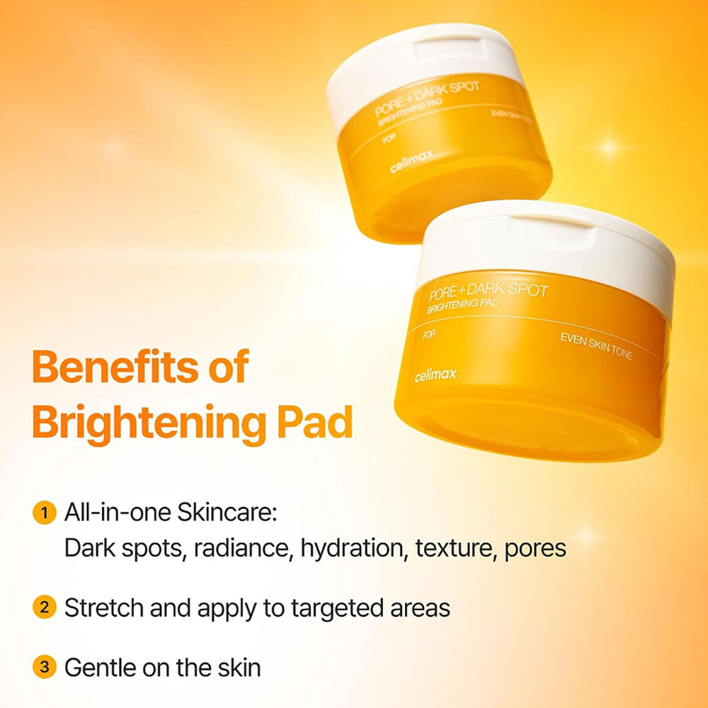 celimax Pore + Dark Spot Brightening Pad - 40 Pads