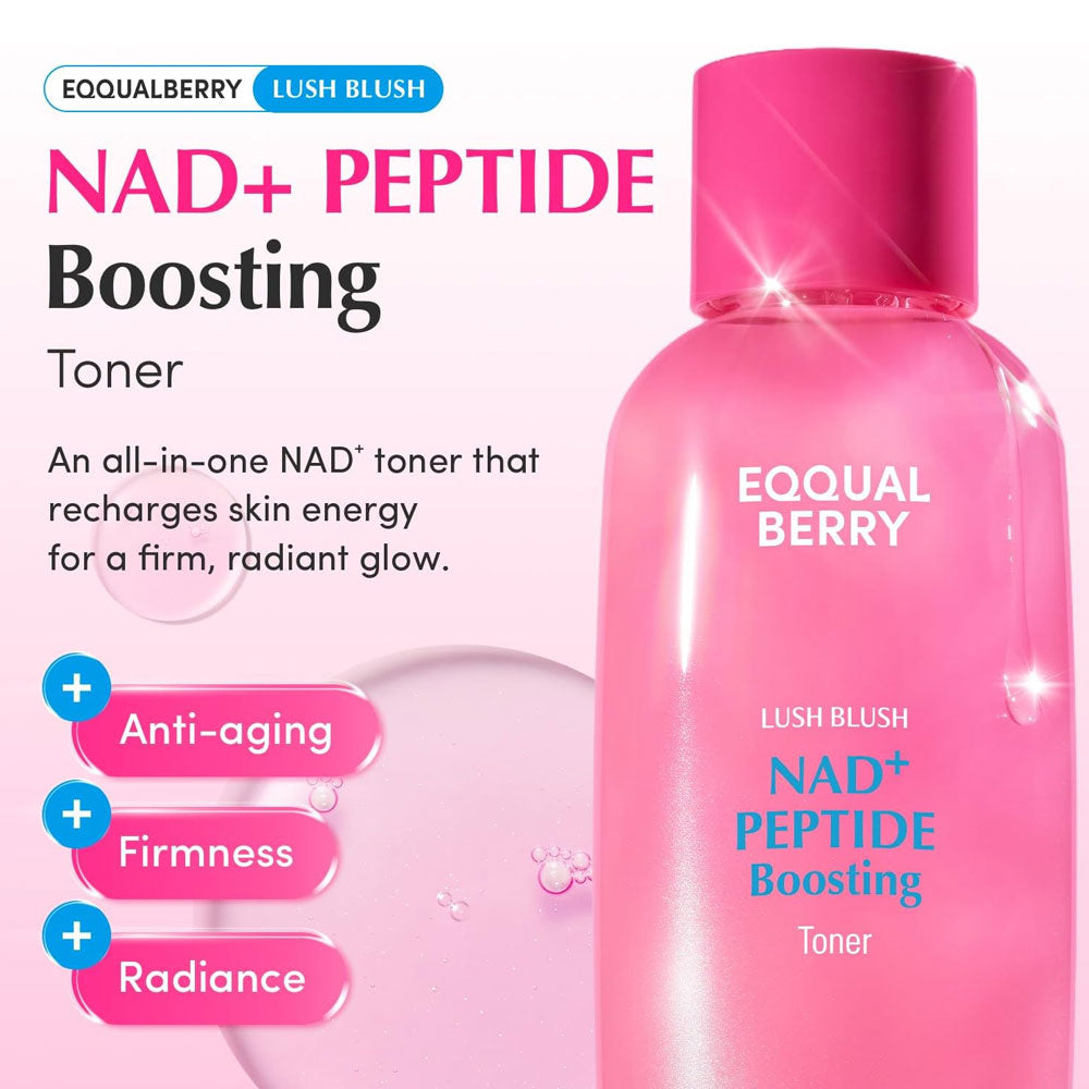 EQQUALBERRY NAD+ Peptide Boosting Toner 150ml