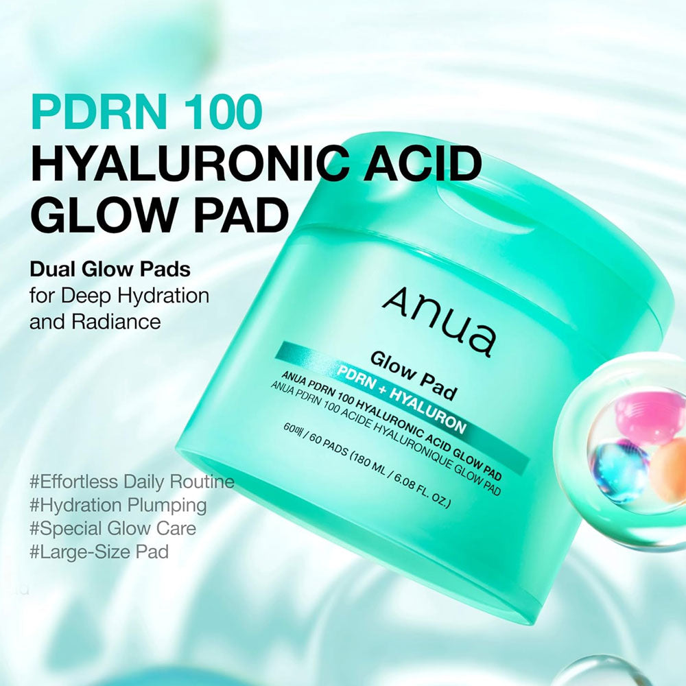 Anua PDRN 100 Hyaluronic Acid Glow Pad (60 Pads)