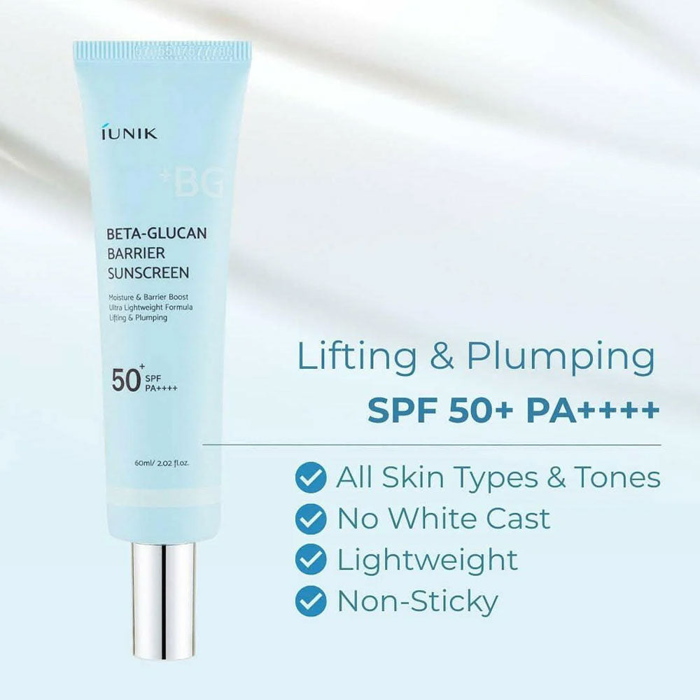iUNIK Beta-Glucan Barrier Sunscreen 60ml