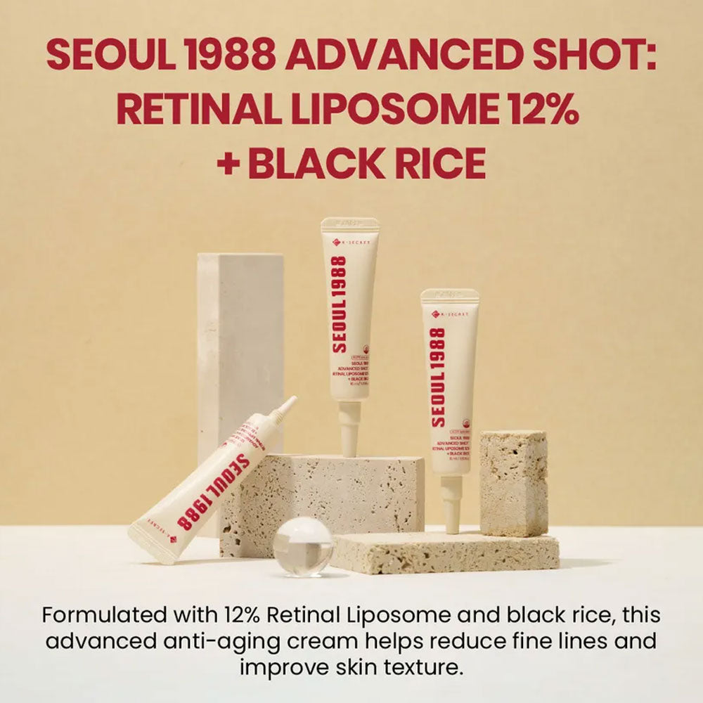 KSECRET SEOUL 1988 Advanced Shot: Retinal Liposome 12% + Black Rice 15ml