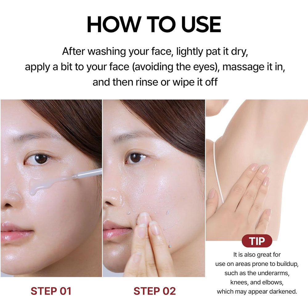 Dr.Melaxin Peel Shot Exfoliant Black Rice Ampoule 80ml