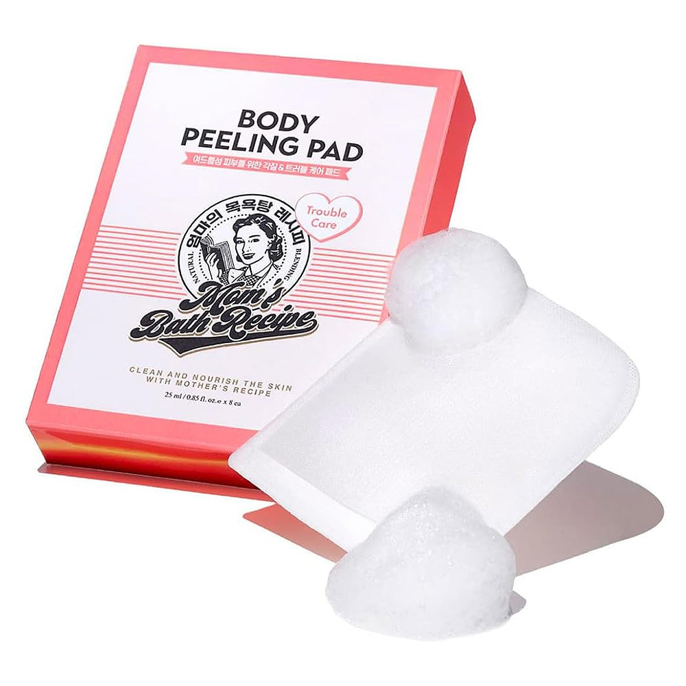 Mom's Bath Recipe Body Peeling Pad Trouble Care (1 pc)