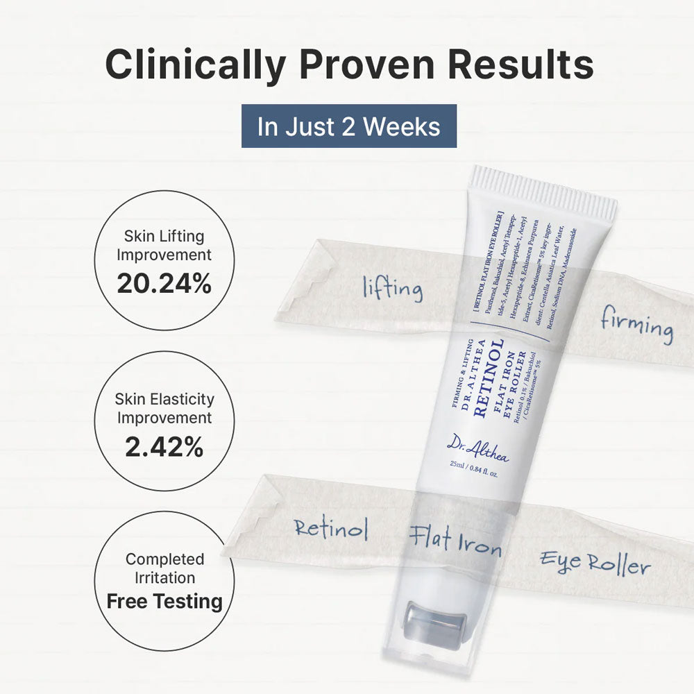 Dr. Althea Retinol Flat Iron Eye Roller 25ml