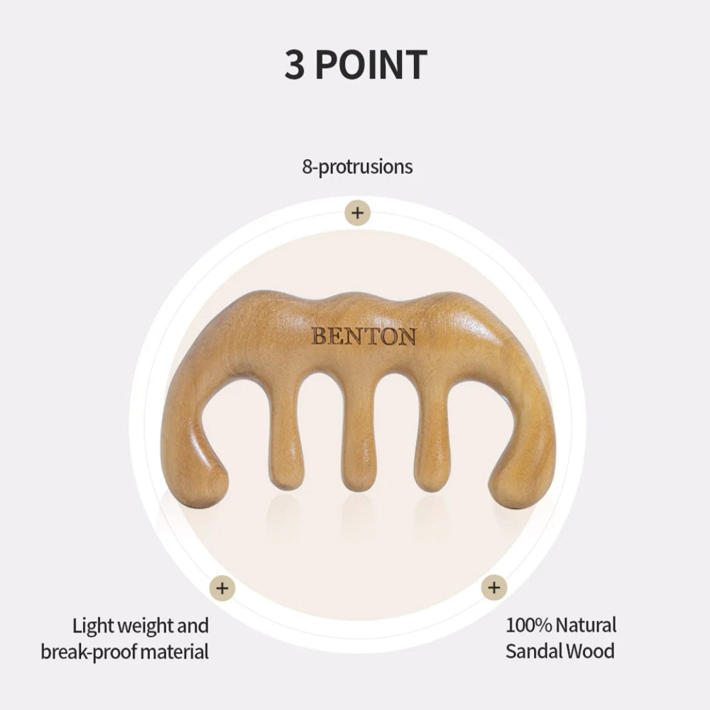 Benton Scalp Brush Massager 1pc