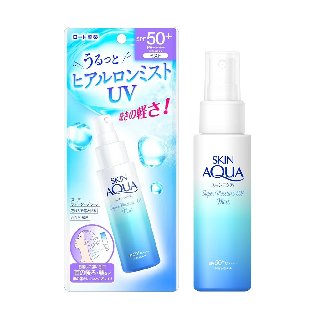 Rohto Mentholatum Skin Aqua Super Moisture UV Mist SPF 50+ PA++++ 60ml