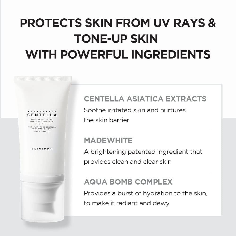 SKIN 1004 Madagascar Centella Tone Brightening Tone Up Sunscreen 50ml