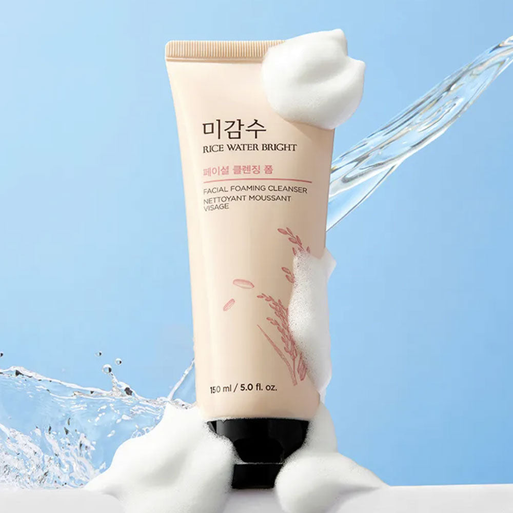 THE FACE SHOP Rice Water Bright Facial Foaming Cleanser 150ml