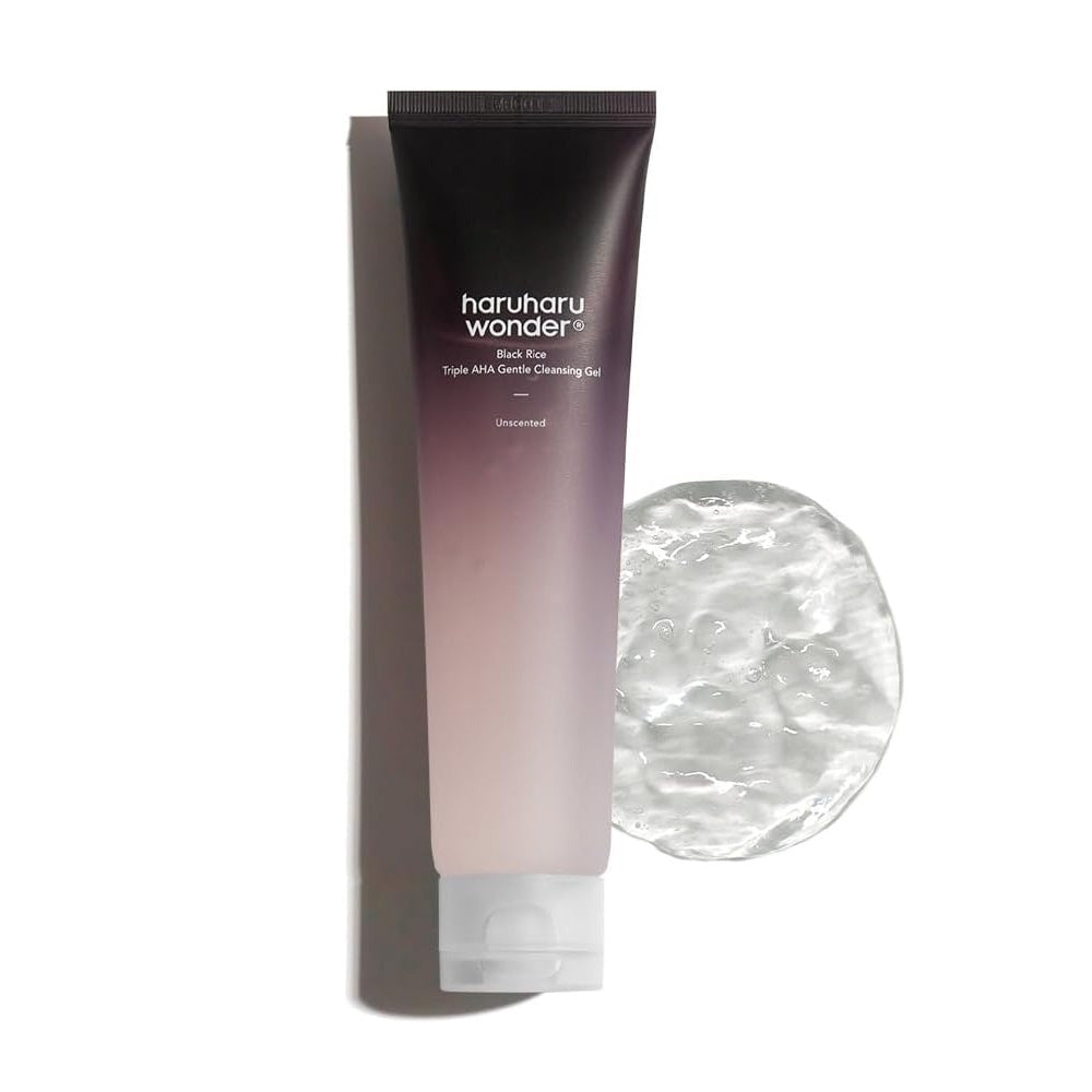 Haruharu Wonder Black Rice Triple AHA Gentle Cleansing Gel 100ml