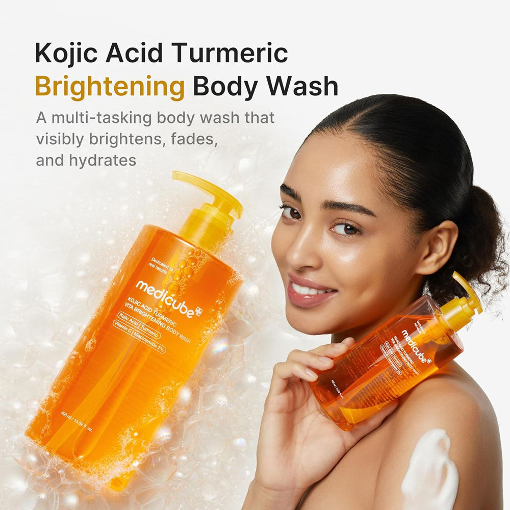 Medicube Kojic Acid Turmeric Vita Brightening Body Wash 400ml
