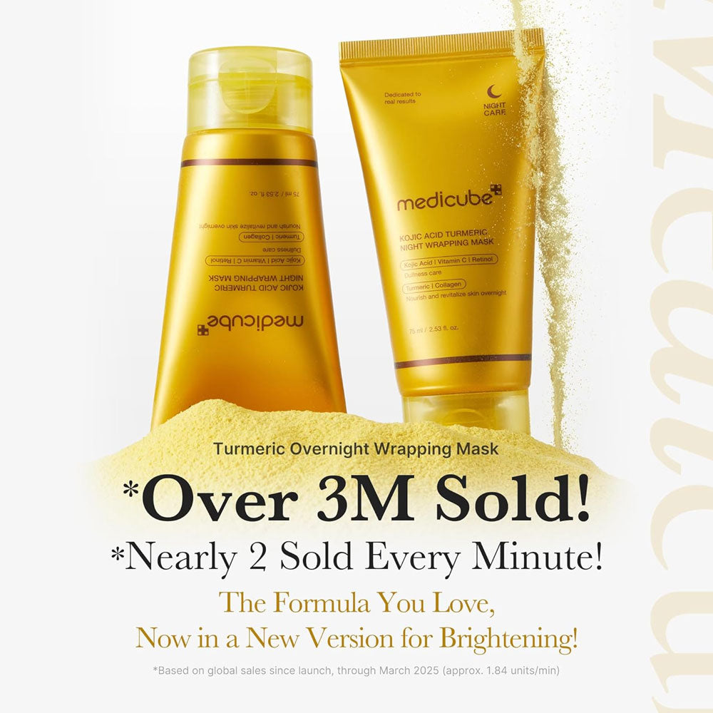 Medicube Kojic Acid Turmeric Night Wrapping Mask 75ml