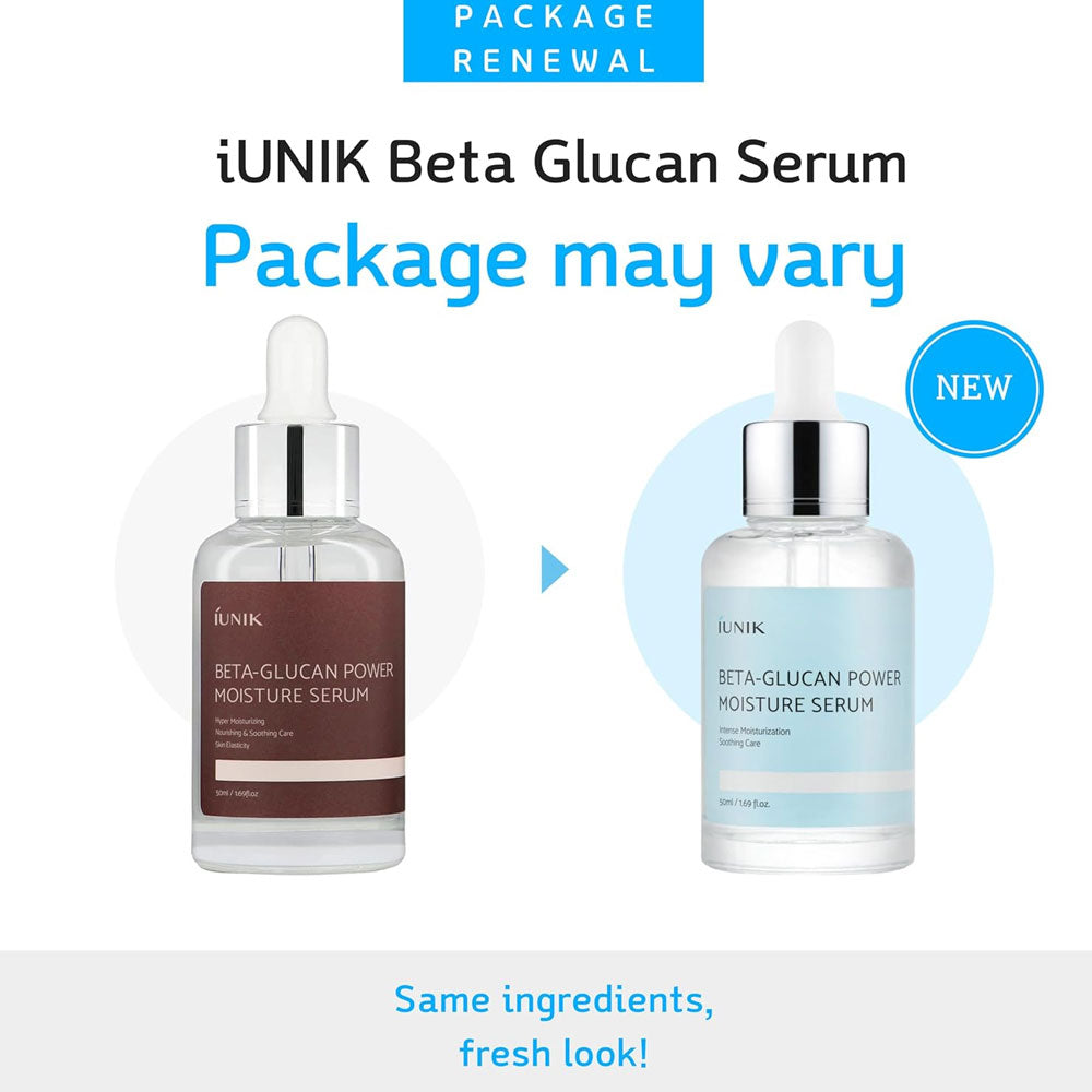 iUNIK Beta-Glucan Power Moisture Serum 15ml & 50ml
