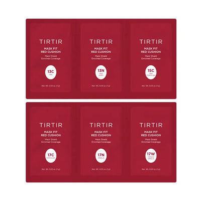 TIRTIR Mask Fit Red Cushion 6 Shade Trial Kit
