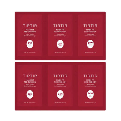 TIRTIR Mask Fit Red Cushion 6 Shade Trial Kit