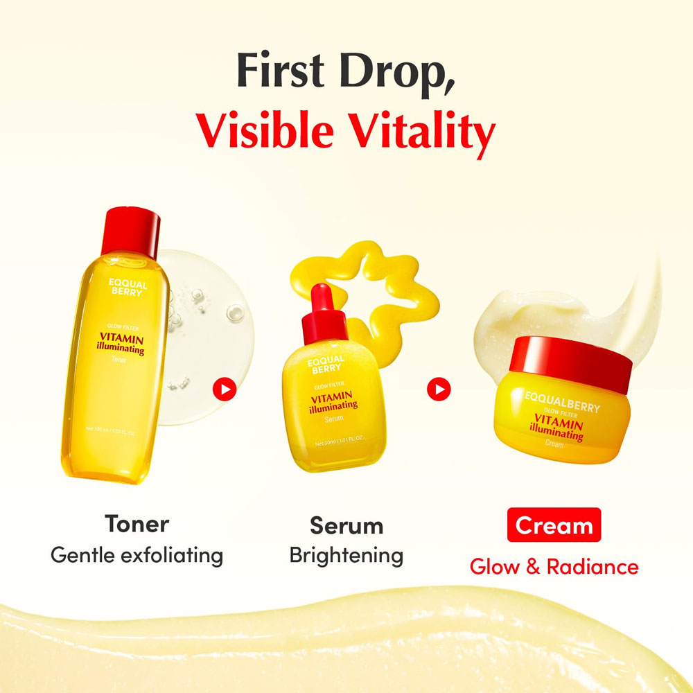 EQQUALBERRY Vitamin Illuminating Cream 50ml