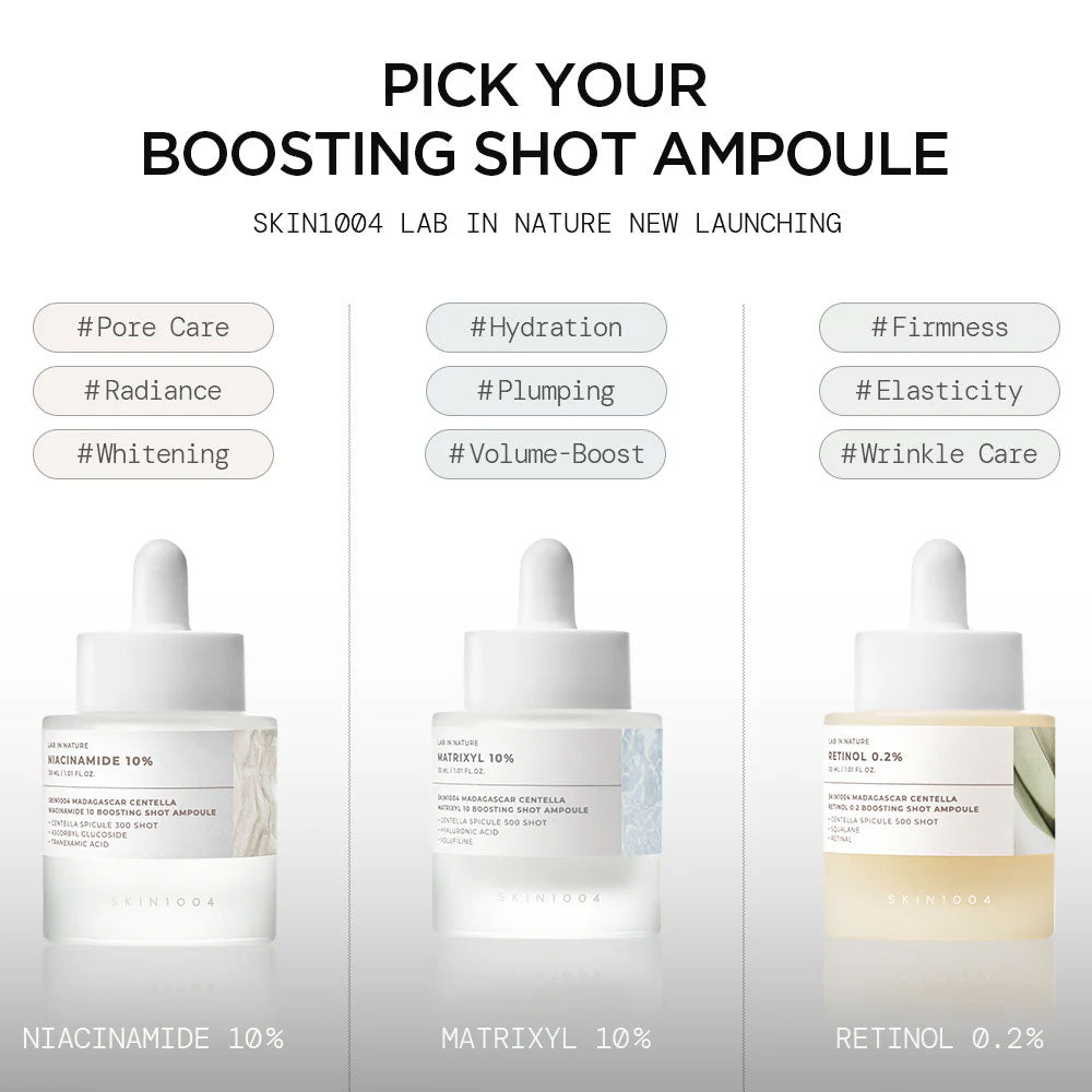 Skin 1004 Madagascar Centella Matrixyl 10 Boosting Shot Ampoule 30ml