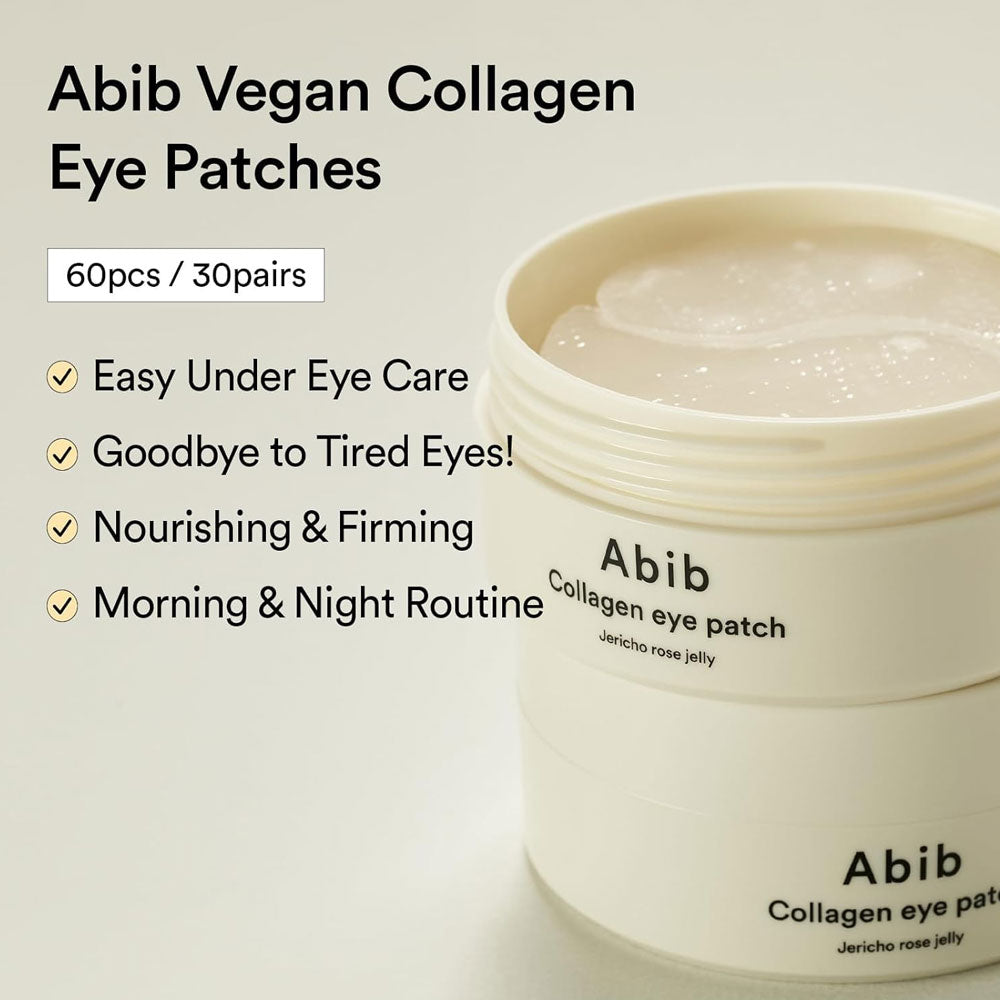 Abib Collagen Eye Patch Jericho Rose Jelly 60pcs