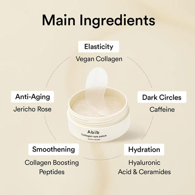 Abib Collagen Eye Patch Jericho Rose Jelly 60pcs