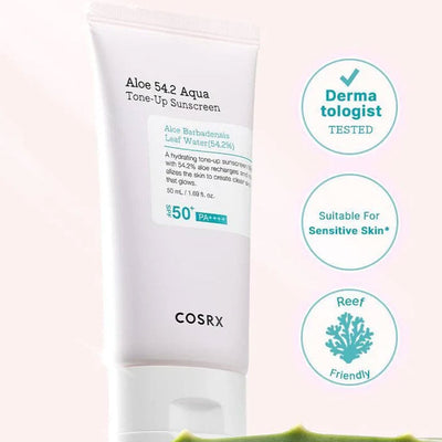 COSRX Aloe 54.2 Aqua Tone-Up Sunscreen 50ml