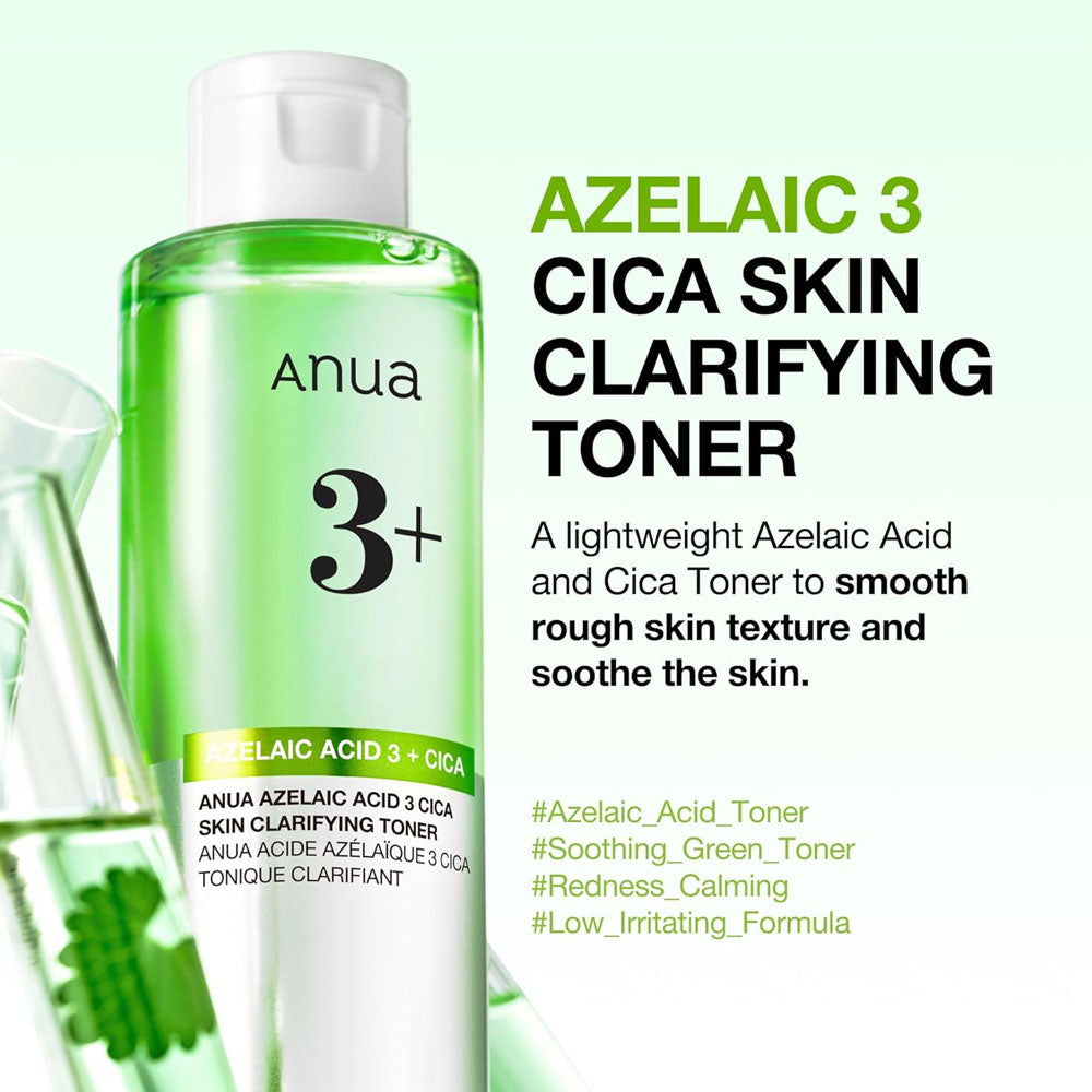 Anua Azelaic Acid 3 Cica Skin Clarifying Toner 250ml