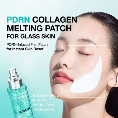 Anua PDRN Collagen Melting Patch For Glass Skin - 4 Patches