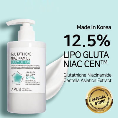 APLB Glutathione Niacinamide Body Lotion 300ml