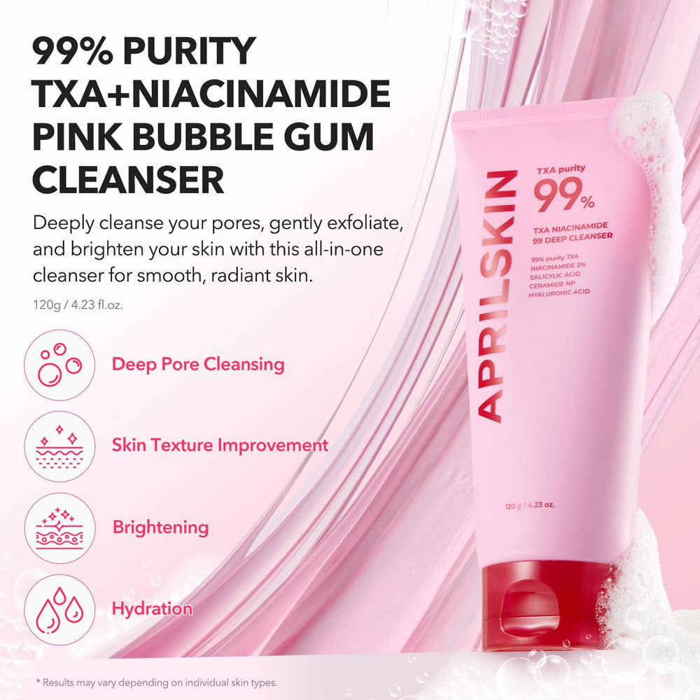 APRILSKIN TXA Niacinamide 99 Deep Cleanser 120g