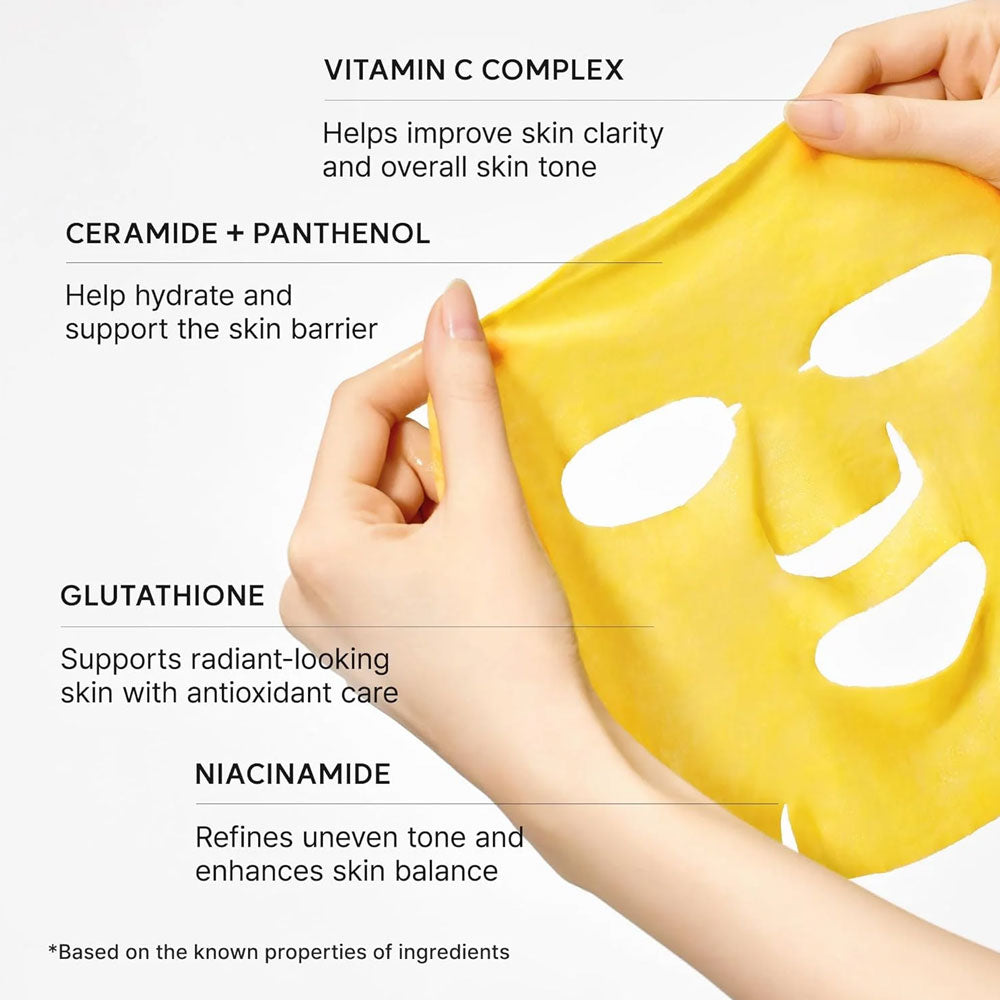 Arencia Vitamin C Booster Shot Mask (Single Sheet)