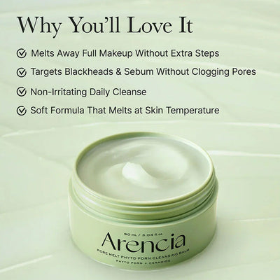 Arencia Pore Melt Phyto PDRN Cleansing Balm 90ml