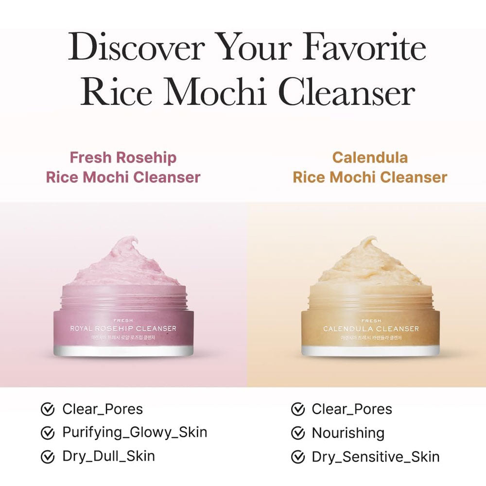 Arencia Rice Mochi Facial Cleanser Gift Set