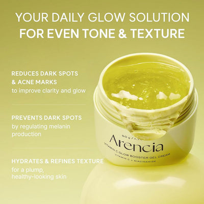 Arencia Vitamin C Glow Booster Gel Cream 50g