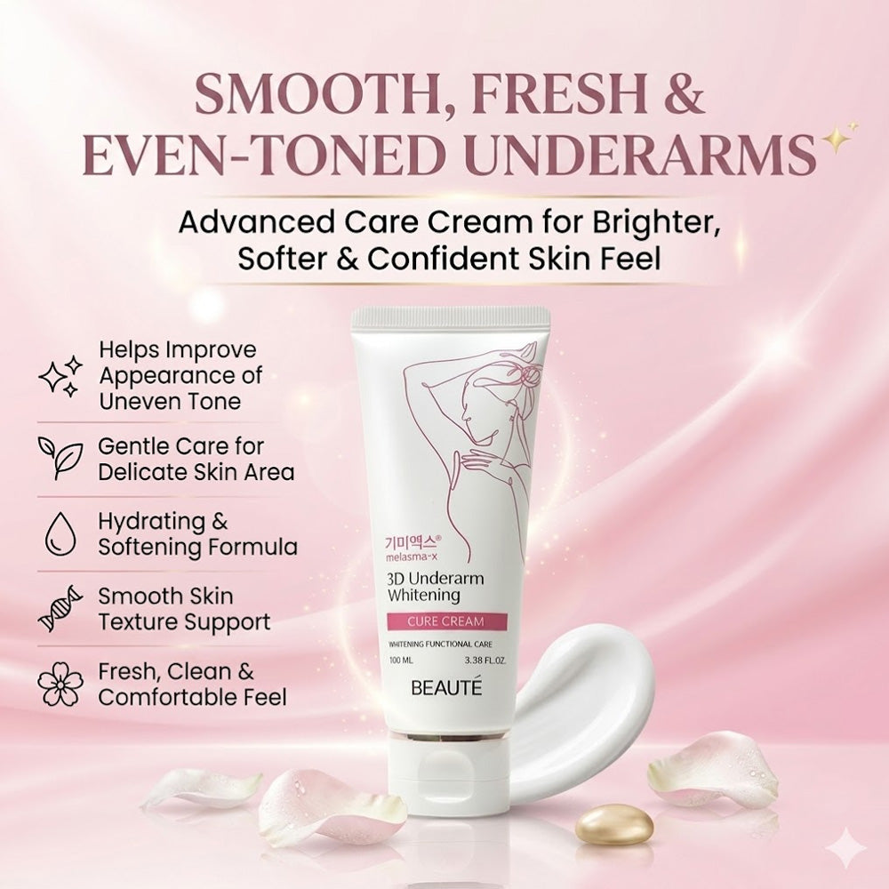 BEAUTE 3D Underarm Whitening Cure Cream 100ml