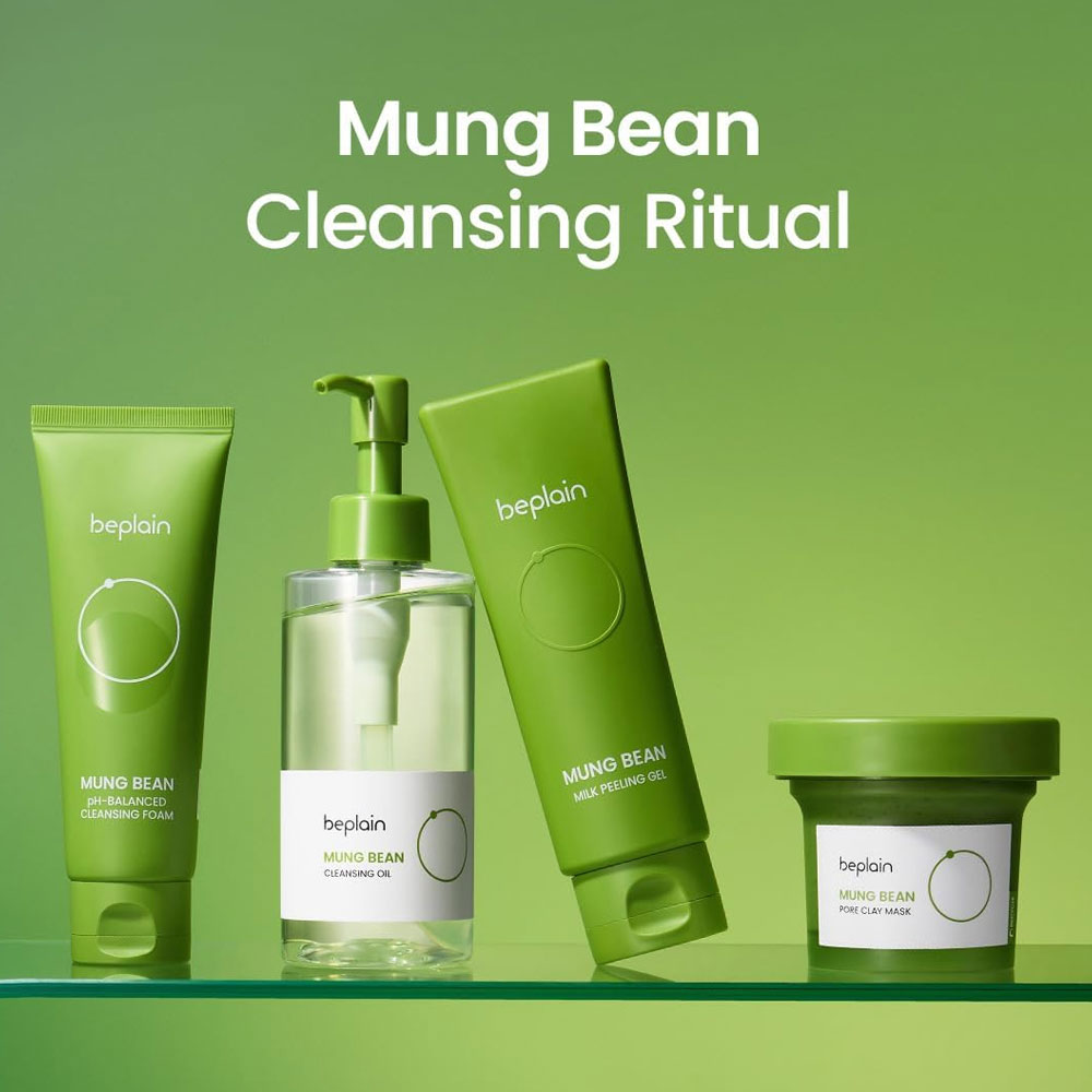 beplain Mung Bean Ph-balanced Cleansing Foam 80ml