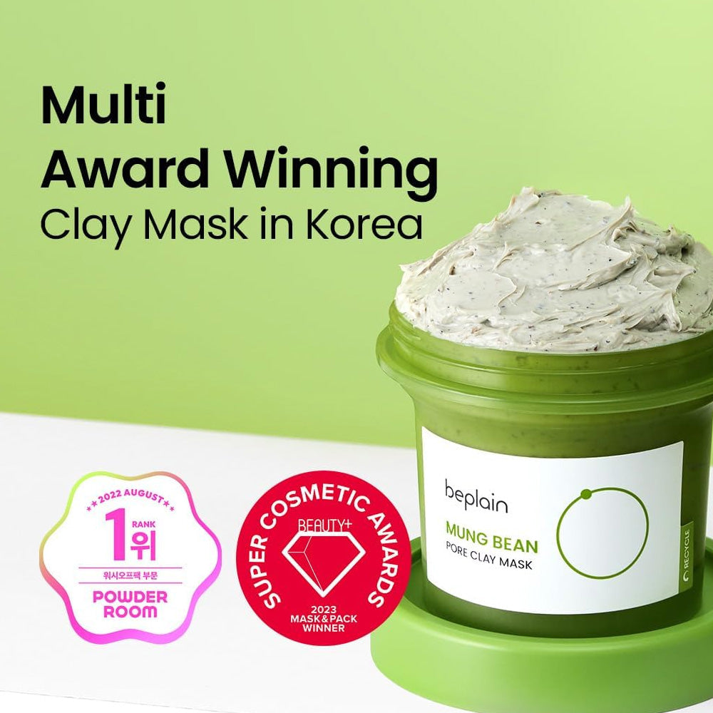 beplain Mung Bean Pore Clay Mask 120ml