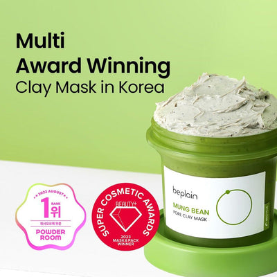 beplain Mung Bean Pore Clay Mask 120ml