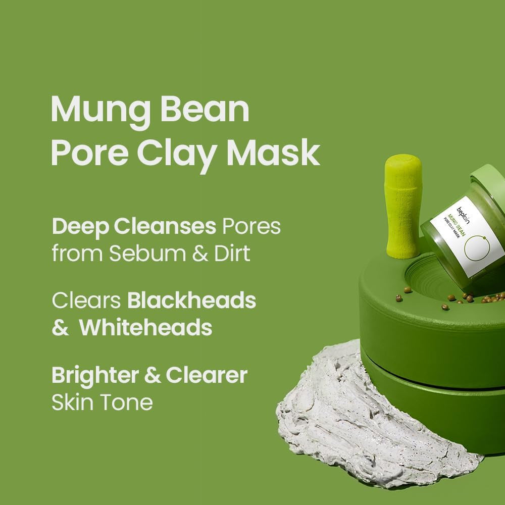 beplain Mung Bean Pore Clay Mask 120ml