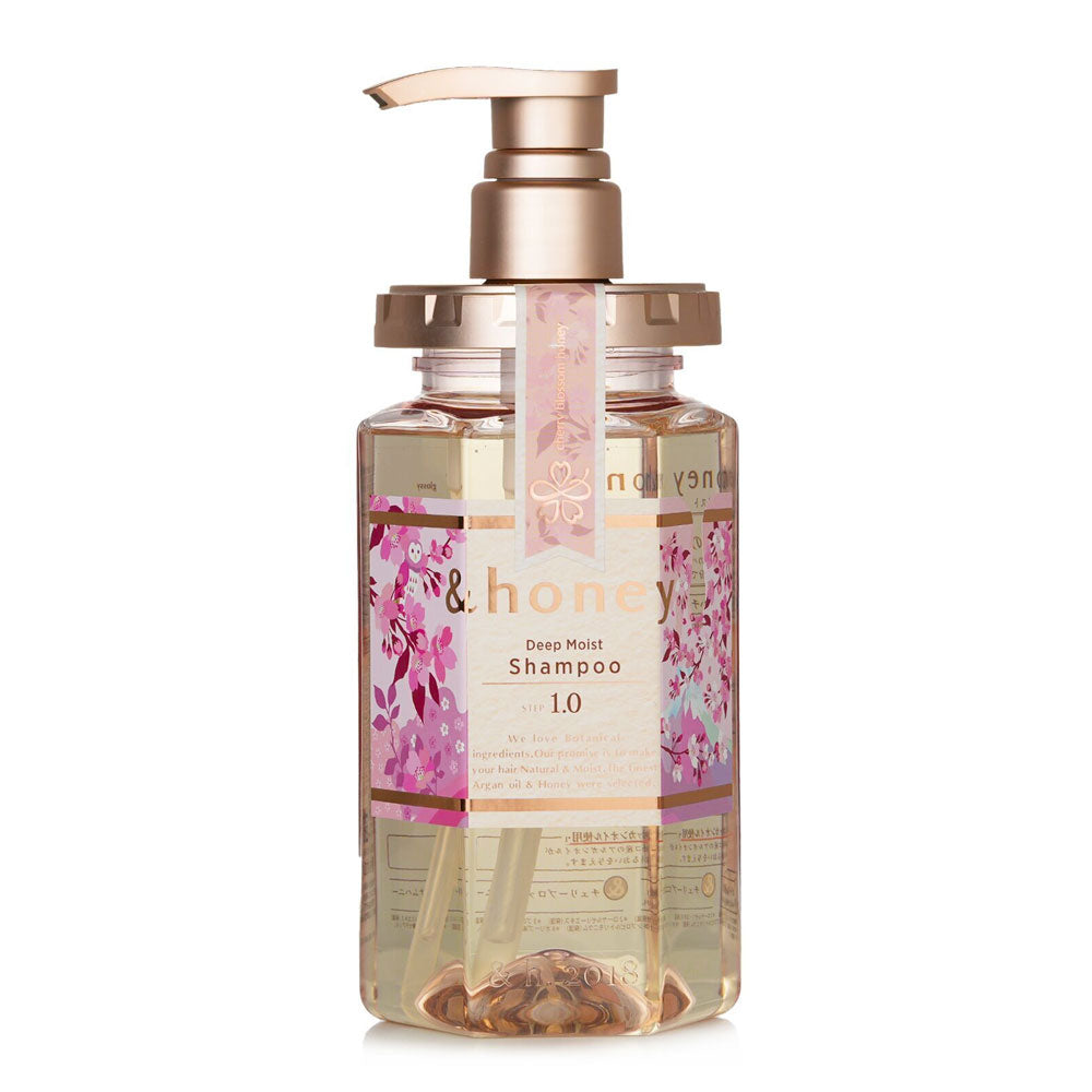 &honey Deep Moist Cherry Blossom Honey Shampoo 440ml