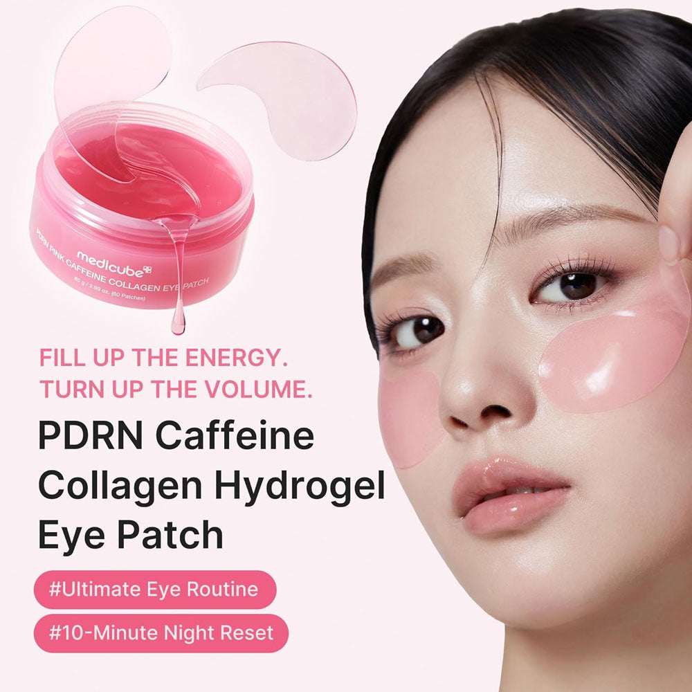 Medicube PDRN Caffeine Collagen Eye Patch - 60 Patches