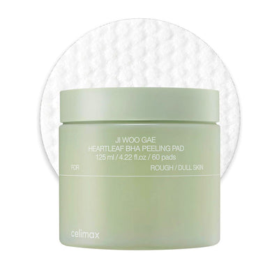 celimax JIWOOGAE Heartleaf BHA Peeling Pad - 60 Pads
