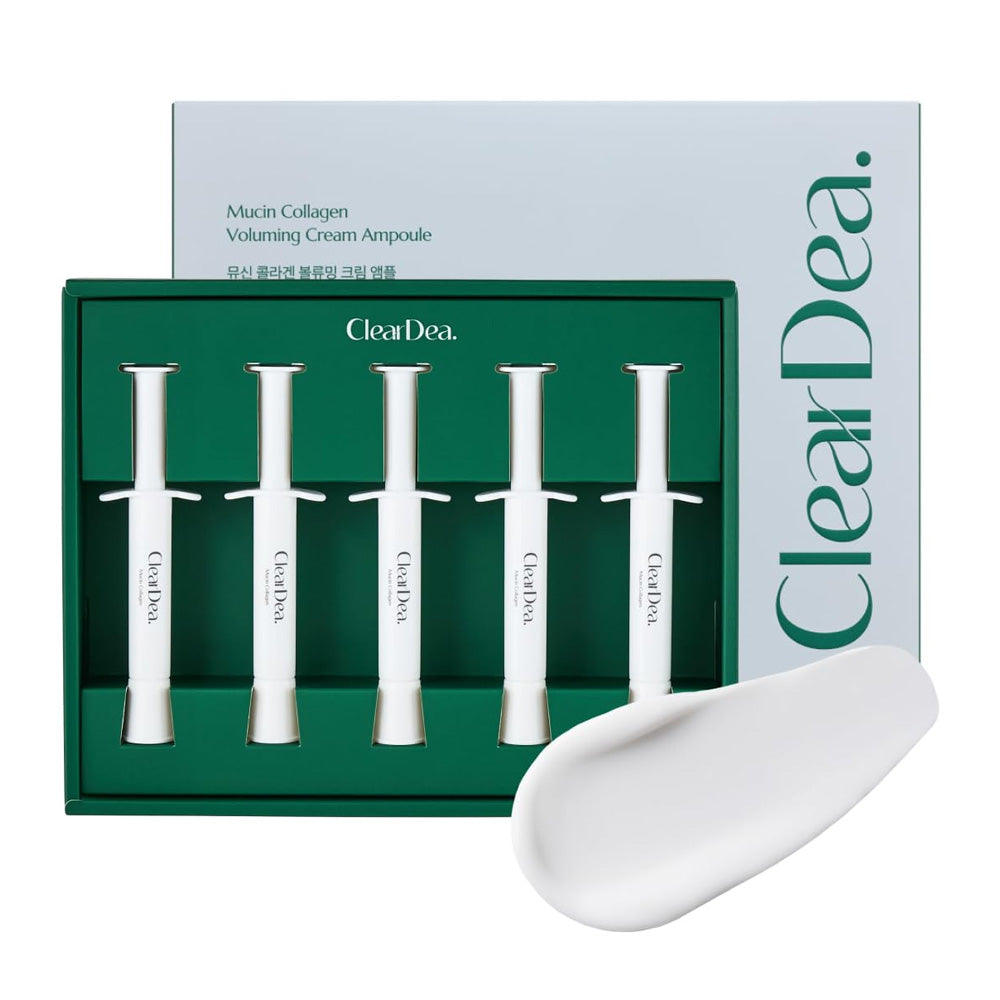 ClearDea Mucin Collagen Voluming Cream Ampoule 4ml x 5 pcs